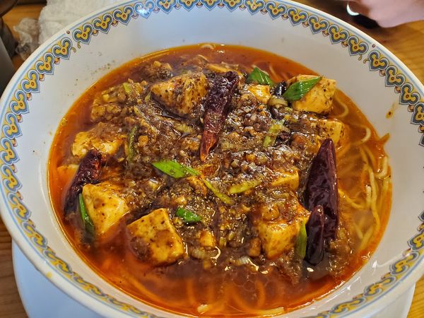 「神田雲林特製麻婆豆腐かけタンメン950円」@雲林坊の写真