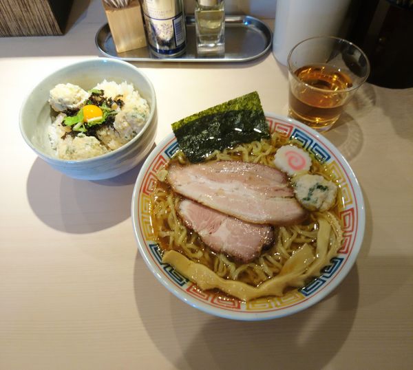 「昭和の中華そば(生姜バージョン)」@中華蕎麦 あお木 secondの写真