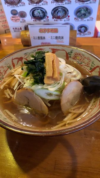 「ねぎとバラ肉のチャーシューめん」@飯坂ラーメン こぶしの写真