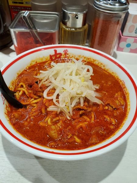 「北極大盛　辛さ4倍」@蒙古タンメン 中本 東池袋店の写真