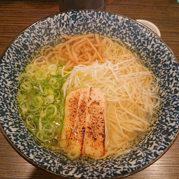 「あっさり鶏そば」@鶏そば 一瑳の写真