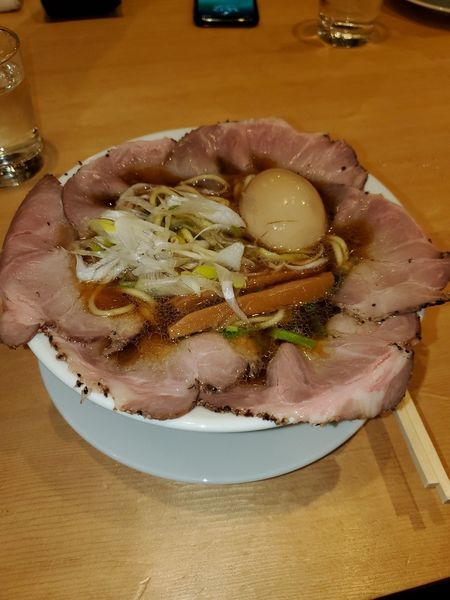 「ピストル　トロトロ煮卵」@ラーメン大戦争の写真