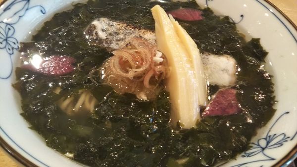 「春の塩そば（限定1600円）＋名物シューマイ」@饗 くろ㐂の写真