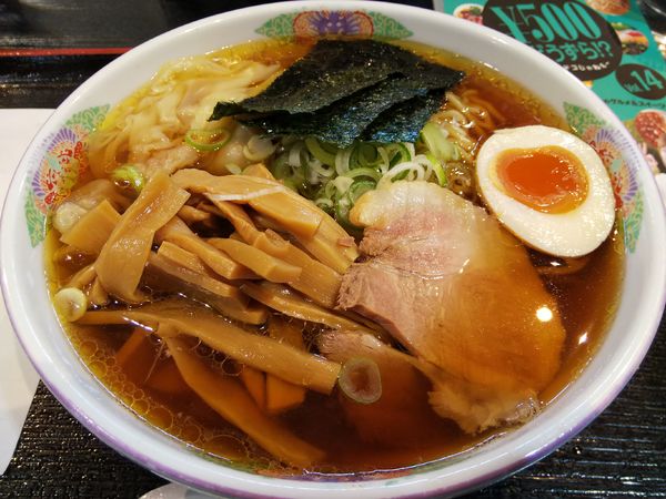 「【限定】ＮＳＲ５００　＋ワンタン（６ヶ）」@麺屋 直の写真