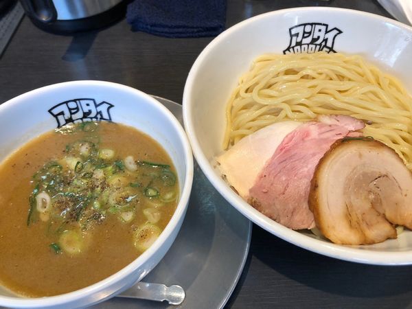 「つけ麺+チャーシュー」@つけ麺 中華そば アンタイNOODLESの写真
