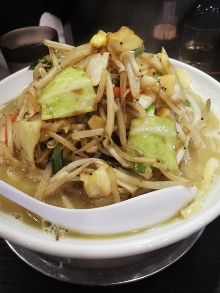 「野菜ラーメン（大）」@麺屋 一の写真