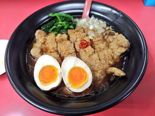 「期間限定 醤油パーコー麺」@和風らーめん はるやの写真