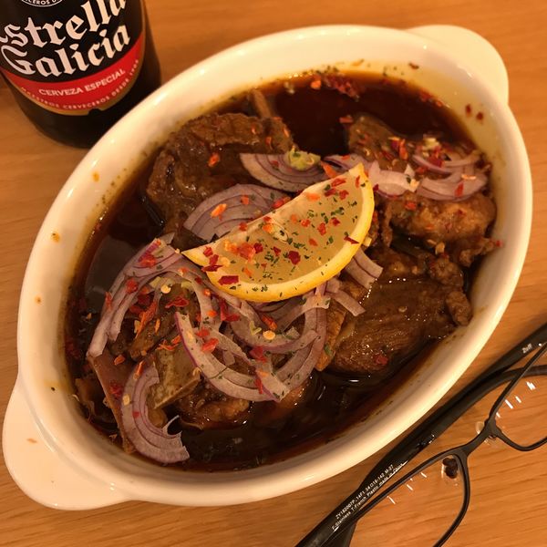 「Pork Spareribs Curry」@KING LION スリランカレストラン＆バーの写真