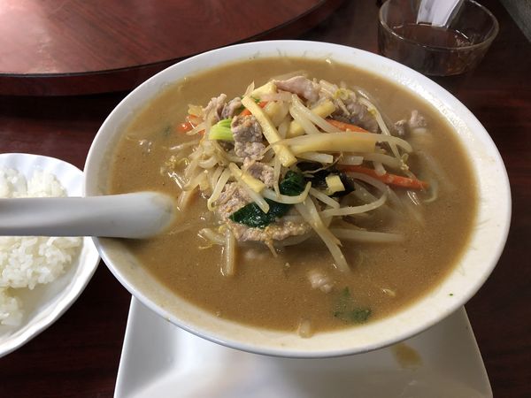 「みそらーめん　760円(割引券使用で710円)」@中国料理 美芳の写真