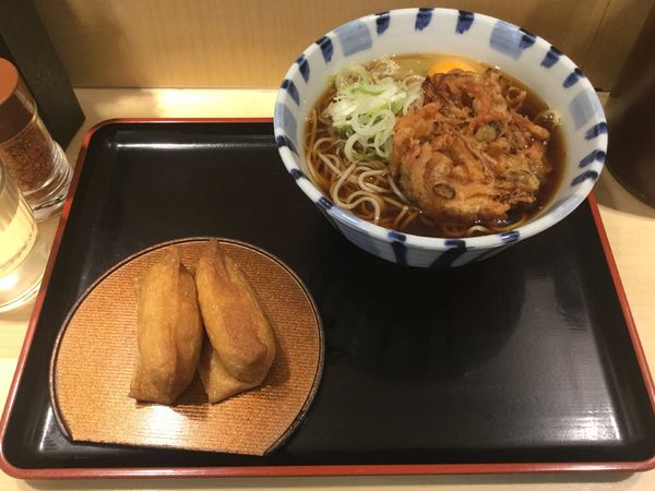 「朝食セット（￥390）」@そば新 御茶ノ水店の写真