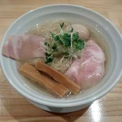 貝だし中華そば(味玉乗せ)