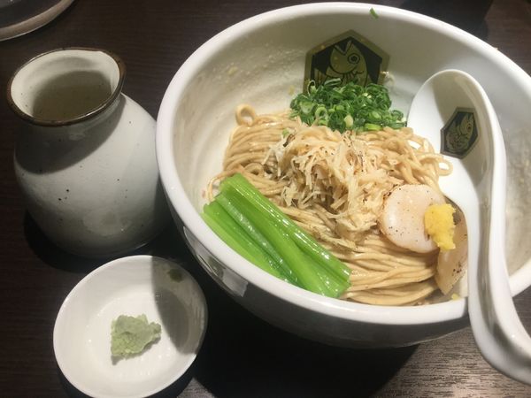 「ホタテ貝柱油そば(¥850)」@真鯛らーめん 麺魚 神保町店の写真