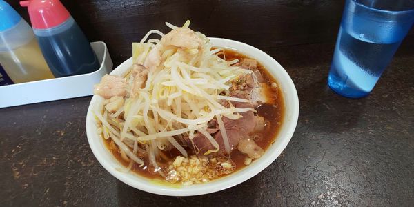 「らーめん 野菜 ニンニク アブラ」@ぶたけん。の写真