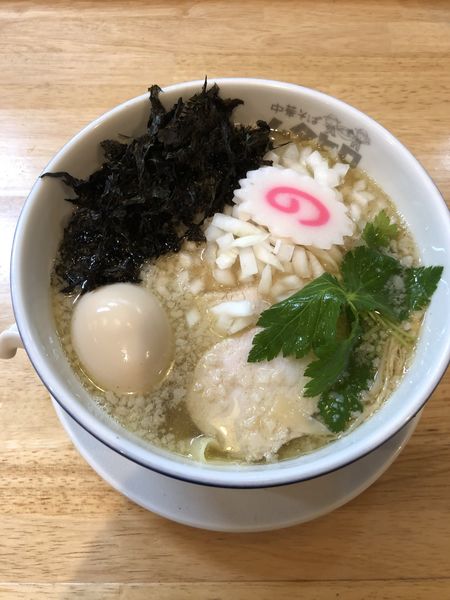 「煮干特製そば(塩)」@中華そば ムタヒロ 錦糸町店の写真