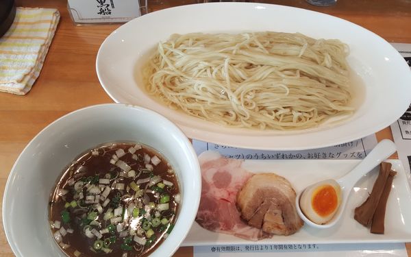 「貝だしつけ麺醤油（中）」@貝だしラーメン 黒船SECONDの写真