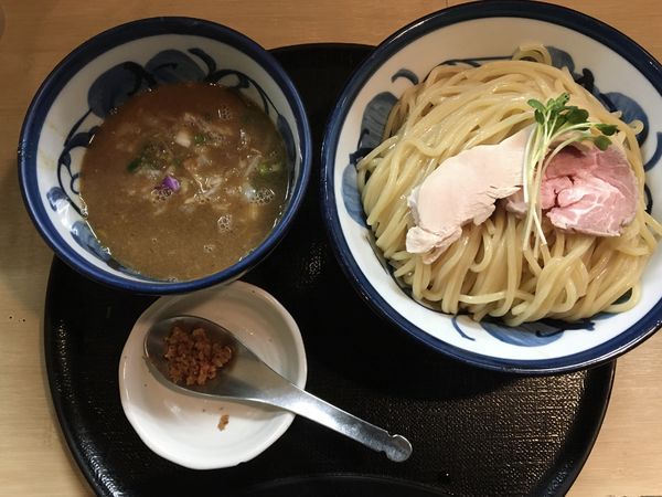 「鶏と魚介のつけ麺　大盛り」@つけ麺 たけもとの写真