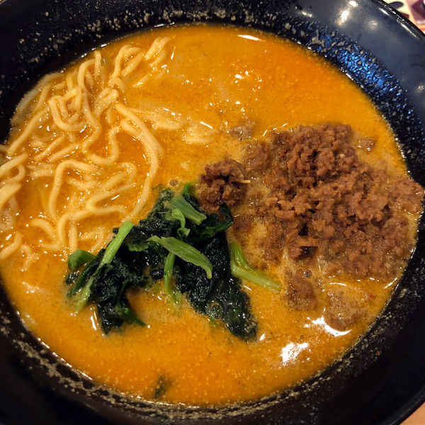「ピリ辛肉味噌担担麺　699円（税抜）」@ガスト 太田植木野店の写真