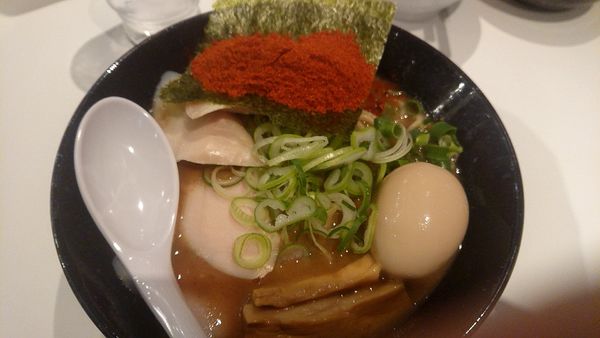 「からっ風ラーメン」@和えそば・らーめん 胡麦の写真