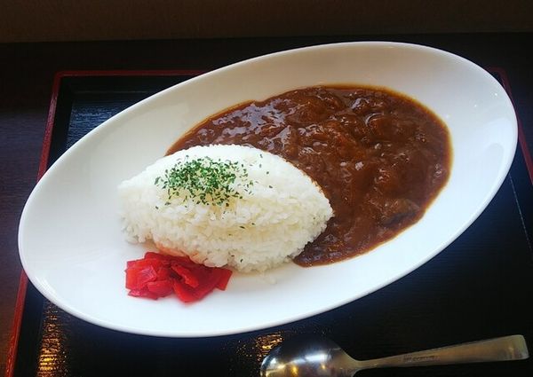 「カレーライス500円」@食事処円楽 米沢店の写真