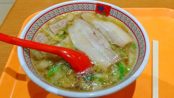「おいしいラーメン800円」@どうとんぼり神座 パサール三芳店の写真