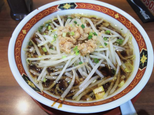 「黒かけらーめん(モーニングサービス)¥250」@中華食堂 一番館 東陽町店の写真