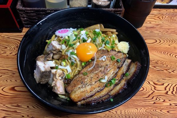 「コテソバ(大)800円+肉250円」@油濱 新狭山店の写真