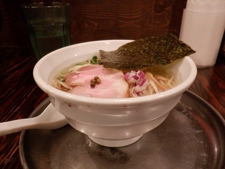 「半らーめん　塩」@中華そば あおいの写真