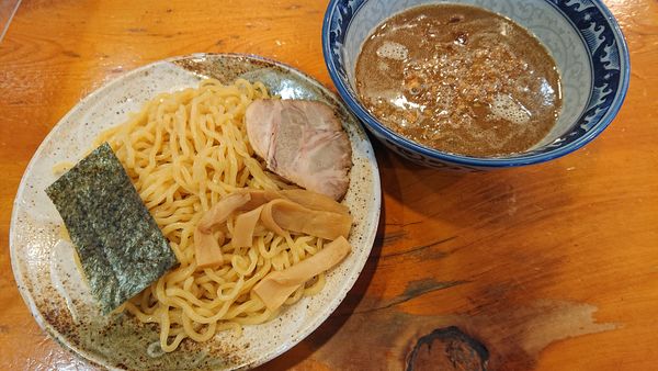 「濃厚鮭節だしつけめん　８２０円」@らあめん美春の写真