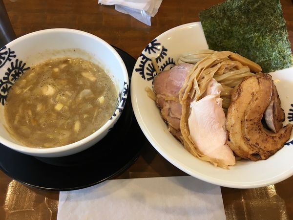「洋介つけそば+麺大盛り100gプラス+トロ豚」@特級中華蕎麦 洋介の写真