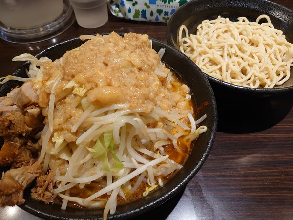 「ミニつけ麺(900円)」@立川マシマシ 8号店の写真