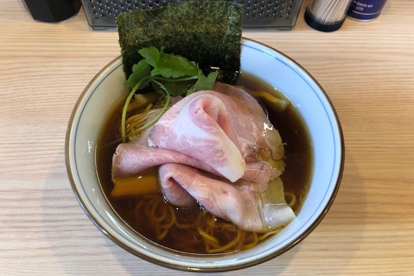 「四つ葉そば 850円」@中華そば 四つ葉 東松山臨時店舗の写真