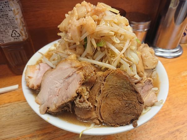 「小豚ラーメン」@ラーメン二郎 立川店の写真
