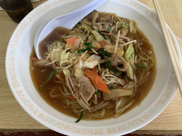 「野菜ラーメン 650円」@ラーメン食堂 一光の写真