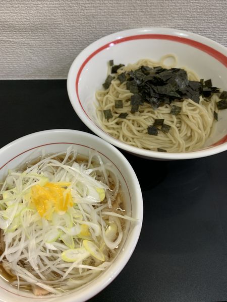 「限定　豚メッチャ　つけ麺」@自家製麺SHINの写真