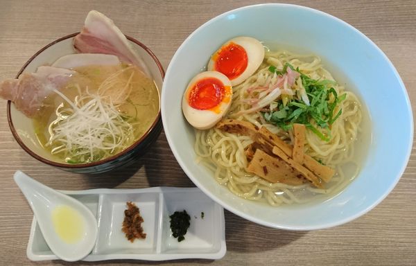 「特製蜆昆布水つけ麺(塩)」@中華そば 和渦 TOKYOの写真