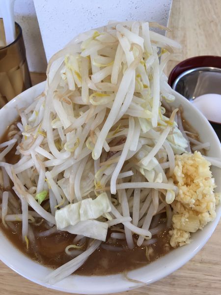 「ラーメン＋生卵」@ラーメン 他力也の写真