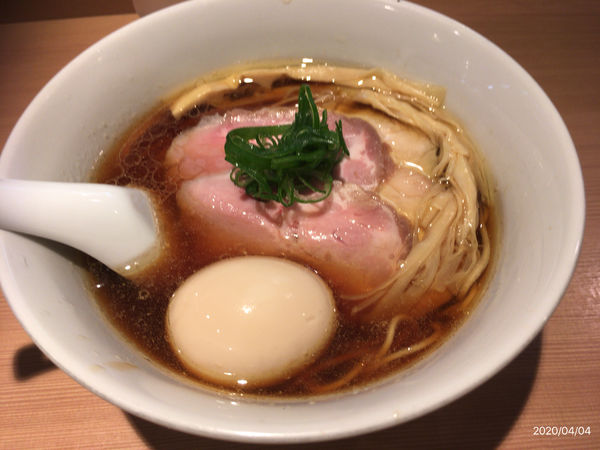 「特製醤油」@らぁ麺 はやし田 新宿本店の写真