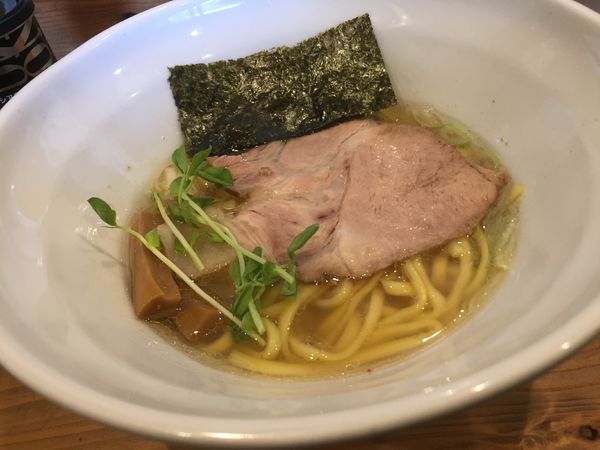 「塩平打めん」@二代目煮干しラーメンまるにぼ 防府本店の写真