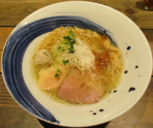 「鶏そば（塩）950円」@麺屋 翔 みなとの写真