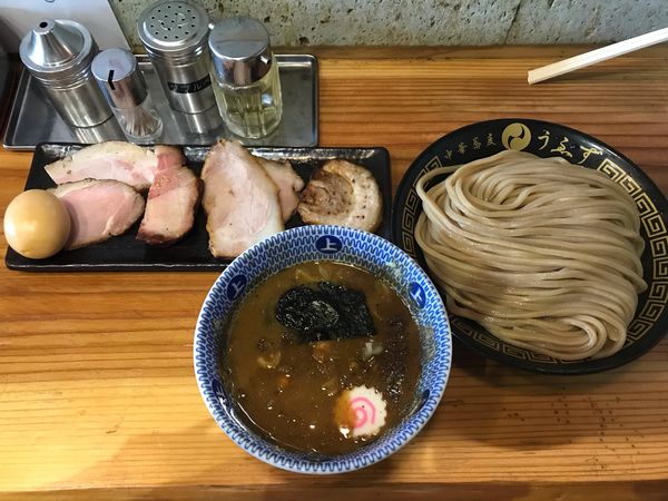「特製つけ麺・中盛 1,560円」@中華蕎麦うゑずの写真