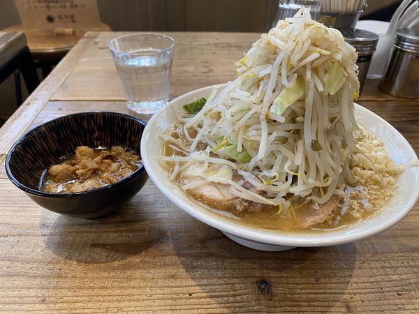 「豚麺+特製脂だれ」@麺屋 長次郎の写真