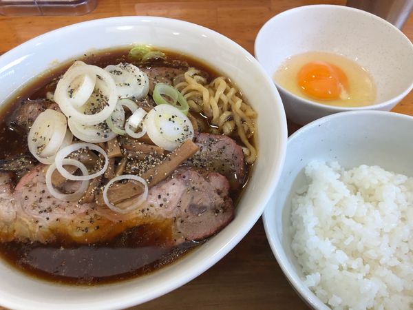 「【限定】むじゃきブラックチャーシューメン1000円」@麺屋 むじゃきの写真