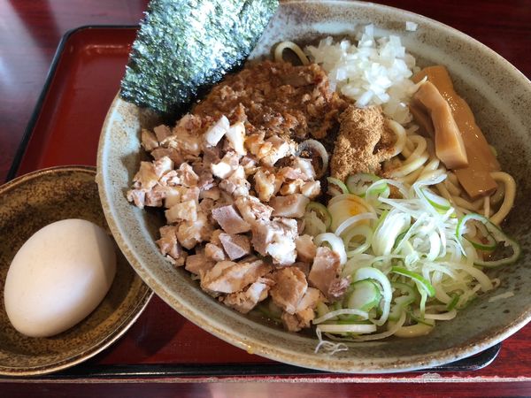 「まぜそば(ノーマル)」@食処 渓の写真