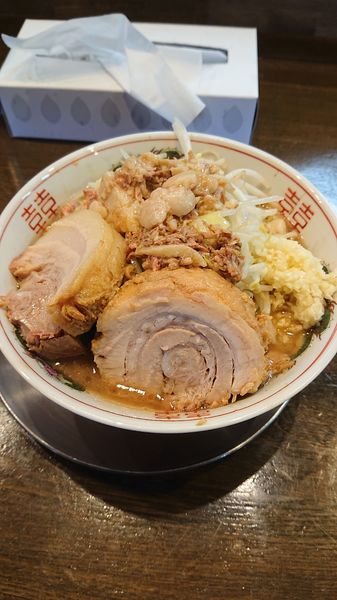 「ラーメン アブラ ニンニク」@麺屋 櫻弐の写真