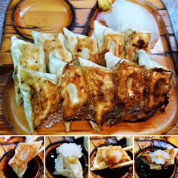 「Ａセット(餃子10個)　800円」@コント 浅草本店の写真