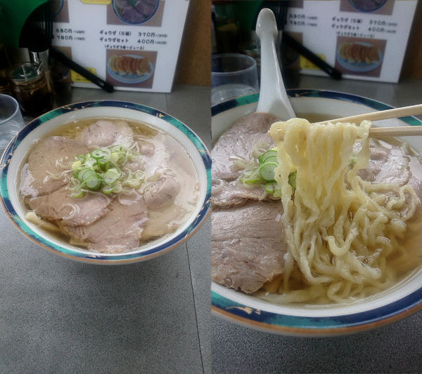 「『ハーフ&ハーフ(税別￥680)』」@佐野らーめん 麺龍の写真