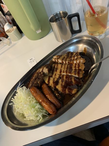 「L カレーセット（中）９５０円」@カレーハウス ターバン 本店の写真