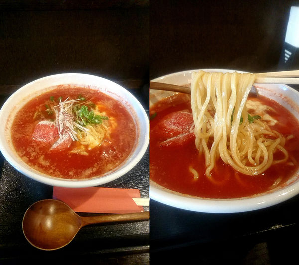 「『トマトチーズらぁ麺(￥850)』」@小麦屋 満月の写真