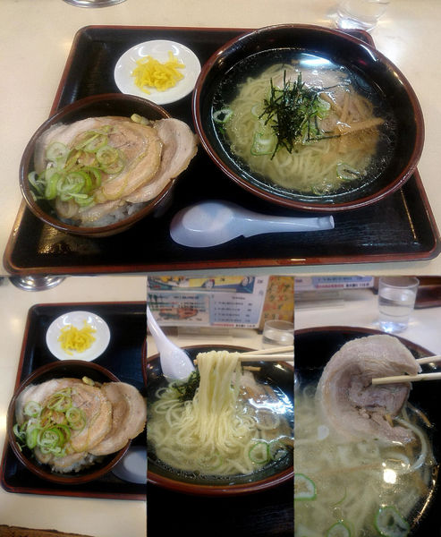 「『ランチBセット+塩に変更(￥900+30)』」@麺や 手ごね竹の写真