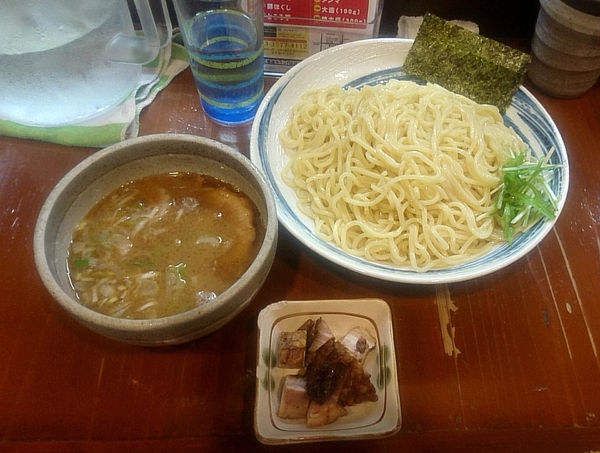 「『つけめん 300㌘+豚ほぐし(￥800+120)』」@東池袋大勝軒 いぶきの写真